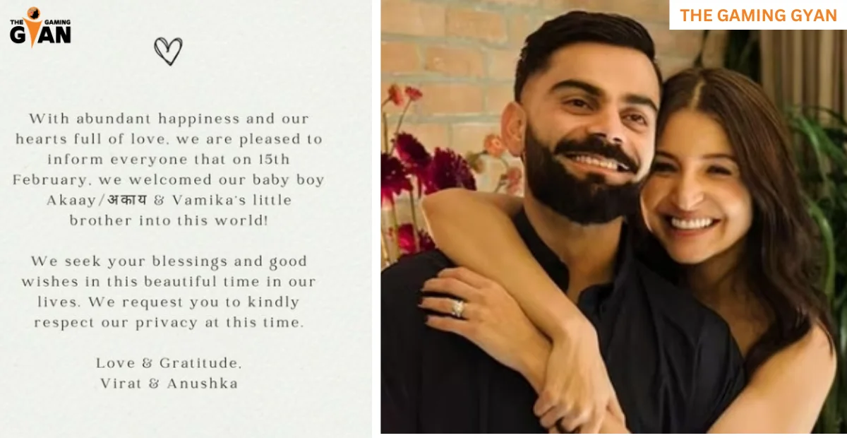 Virat Kohli and Anushka Sharma are blessed with a baby boy ‘Akaay’, sharing the news on social media