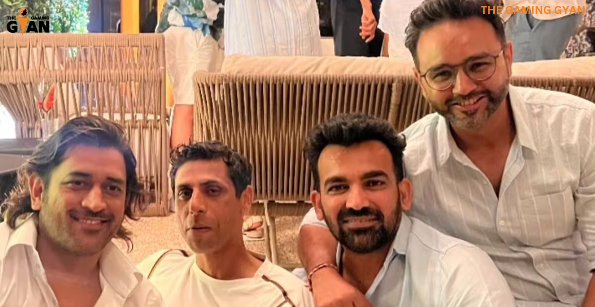 MS Dhoni Spends Time With Former Teammates Zaheer Khan, Ashish Nehra, And Parthiv Patel Ahead of IPL 2024.