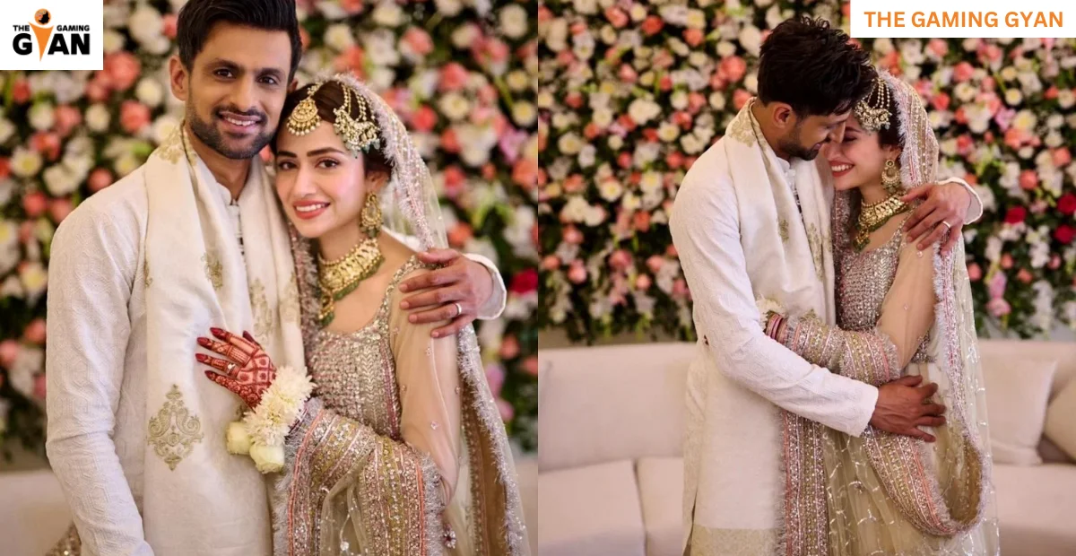 PSL 9: Shoaib Malik and Sana Javed’s Debut Public Appearance as a Married Couple
