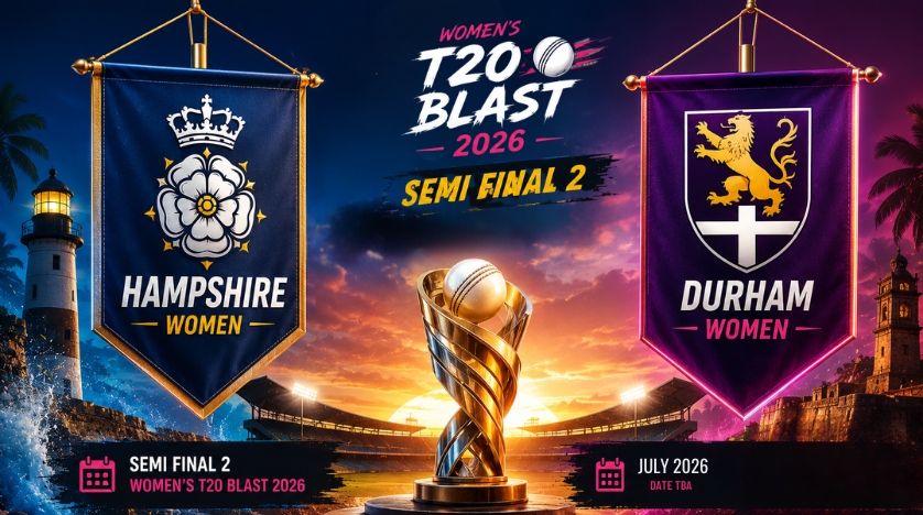 Hampshire Women vs Durham Women, Semi Final 2,  Women's T20 Blast 2026