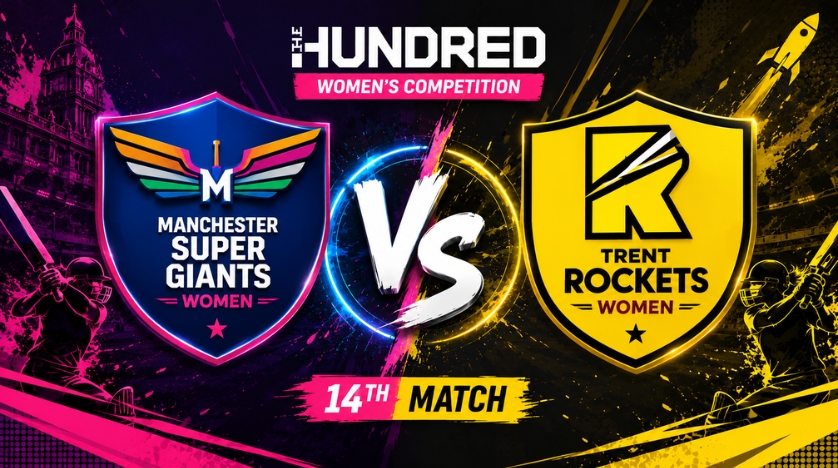Manchester Super Giants Women vs Trent Rockets Women Live