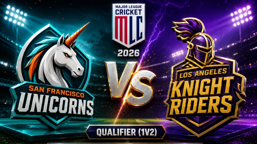 San Francisco Unicorns vs Los Angeles Knight Riders, Qualifier (1v2), Major League Cricket 2026