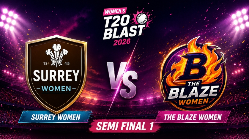 Surrey Women vs The Blaze Women, Semi Final 1, Women's T20 Blast 2026