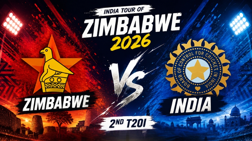 Zimbabwe vs India, 2nd T20I, India tour of Zimbabwe 2026