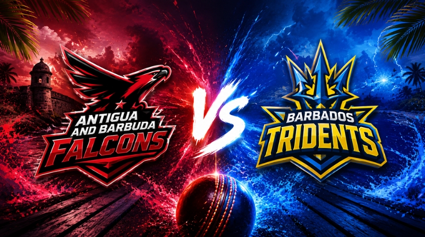 Antigua and Barbuda Falcons vs Barbados Tridents
