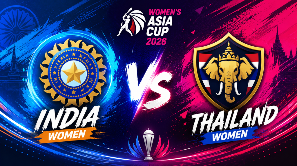 India Women vs Thailand Women, Match 3, Group A, Women's Asia Cup 2026 