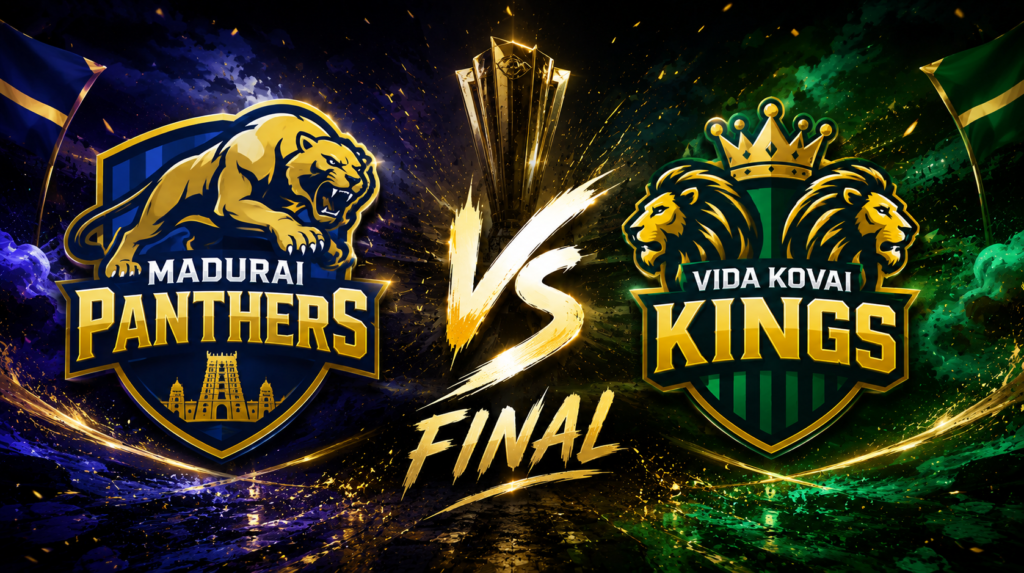 Madurai Panthers vs Vida Kovai Kings, Final, Tamil Nadu Premier League 2026 