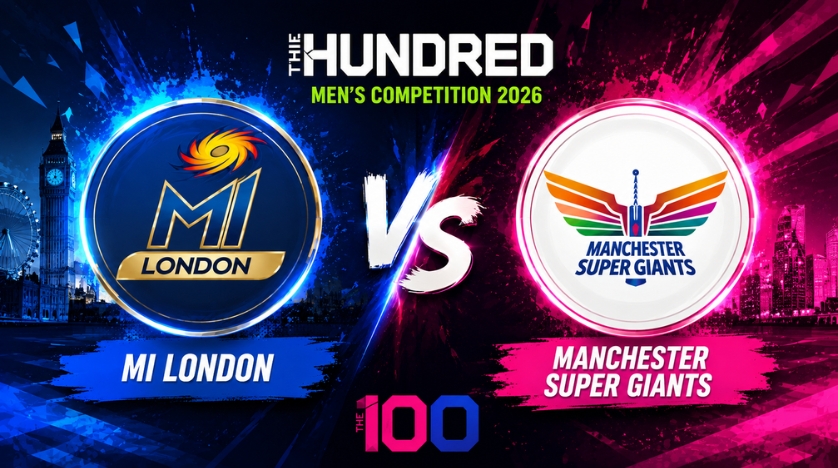 Mi London vs Manchester Super Giants, 18th Match, The Hundred Men's Competition 2026
