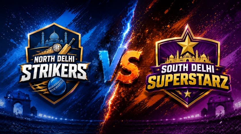 North Delhi Strikers vs South Delhi Superstarz