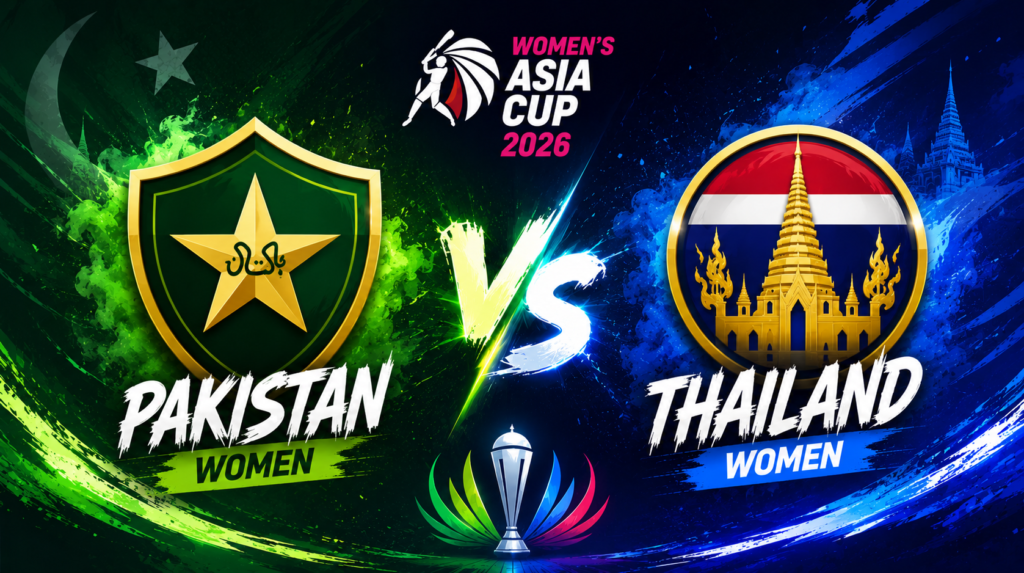 Pakistan Women vs Thailand Women, Match 5, Group A, Women's Asia Cup 2026