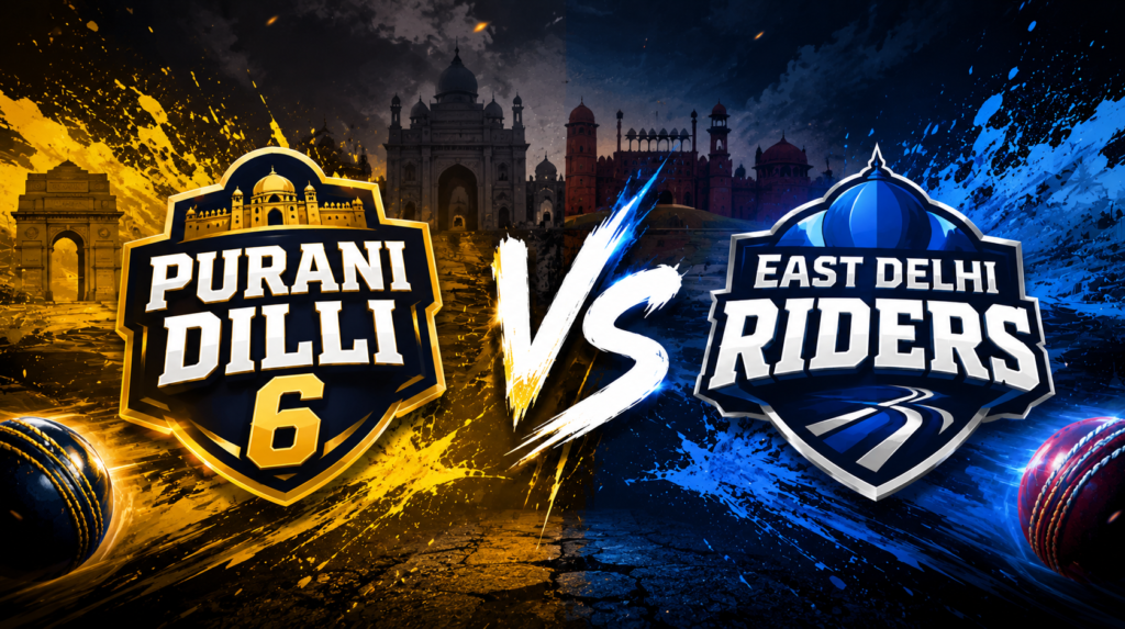 Purani Dilli 6 vs East Delhi Riders, 40th Match, Delhi Premier League 2026