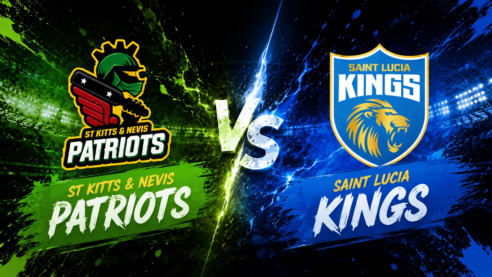 Saint Lucia Kings vs St Kitts and Nevis Patriots