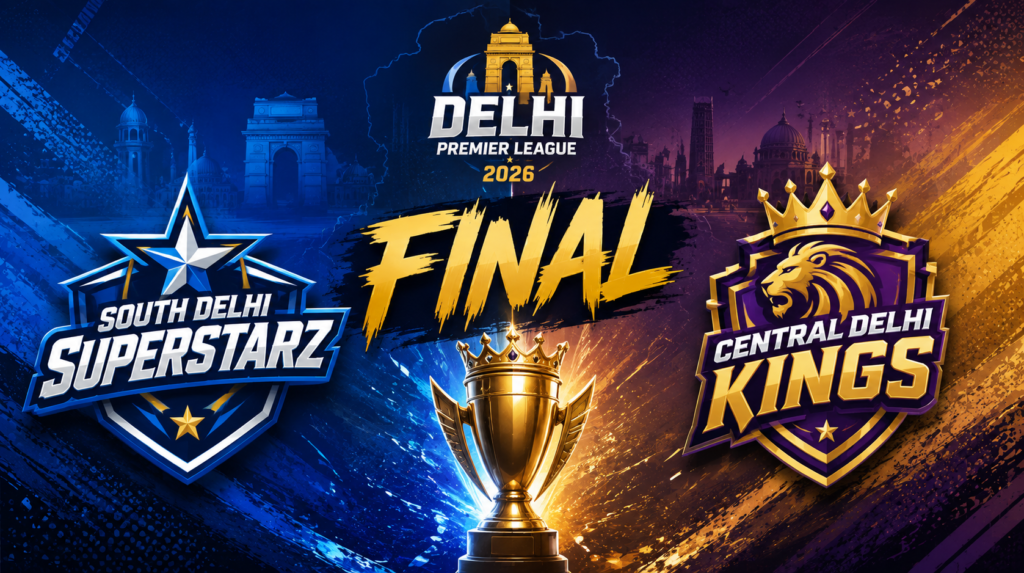 South Delhi Superstarz vs Central Delhi Kings,