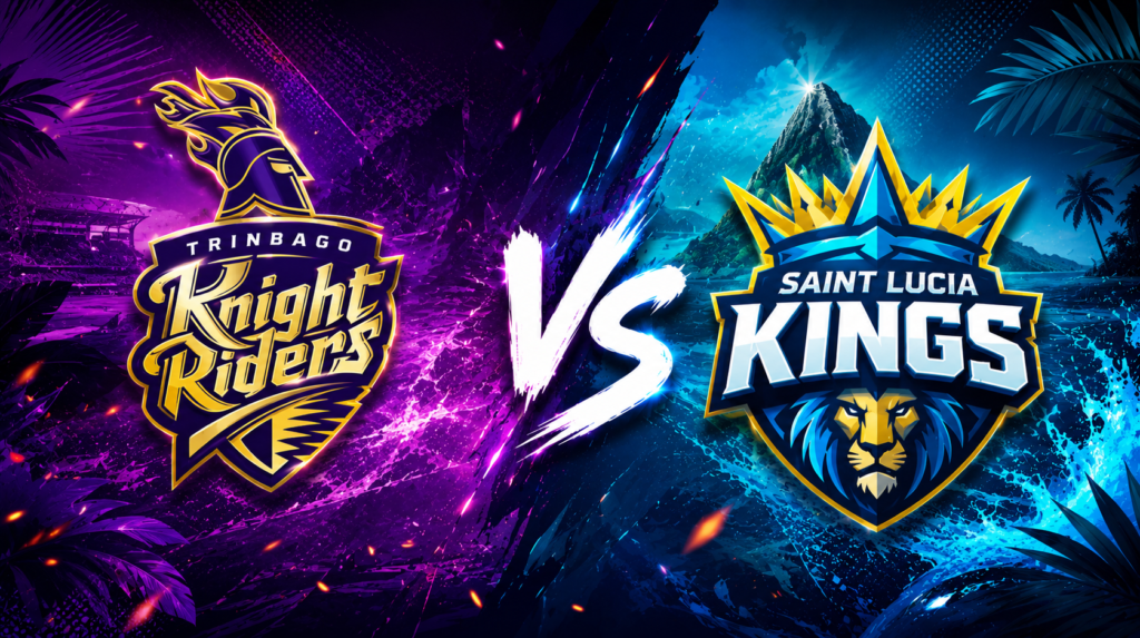Trinbago Knight Riders vs Saint Lucia Kings, 17th Match, Caribbean Premier League 2026 