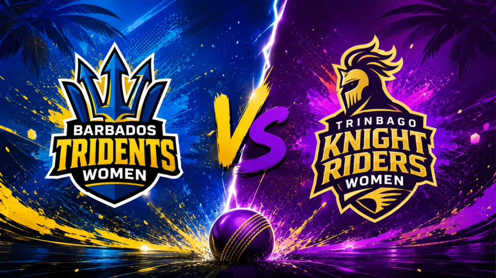 Barbados Tridents Women vs Trinbago Knight Riders Women, 1st Match, Women’s Caribbean Premier League 2026