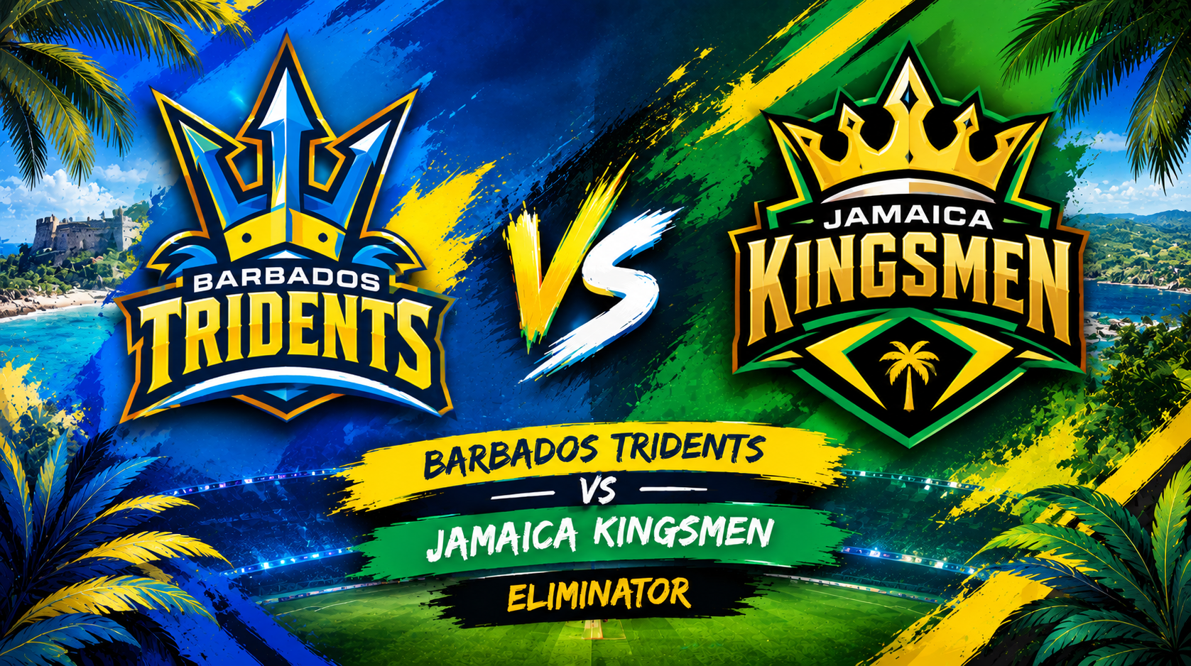 Barbados Tridents vs Jamaica Kingsmen, Eliminator, Caribbean Premier League 2026