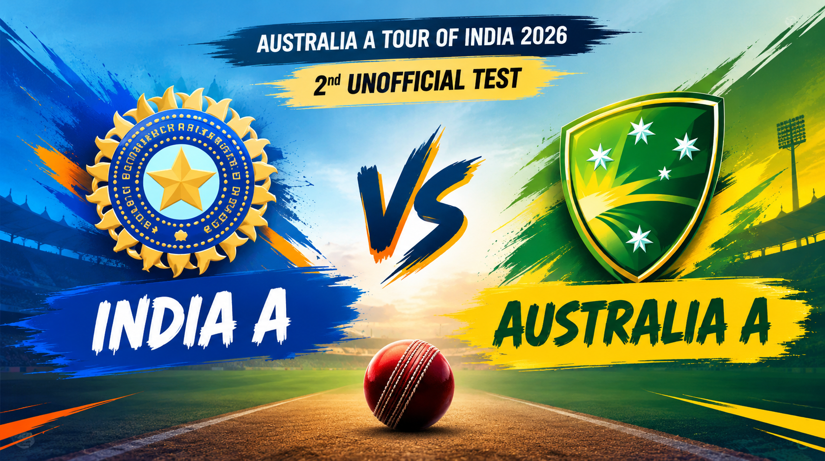 India A vs Australia A, 2nd unofficial Test, Australia A tour of India 2026 