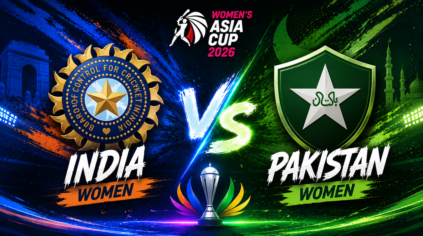 India Women vs Pakistan Women, Match 9, Group A, Women's Asia Cup 2026 