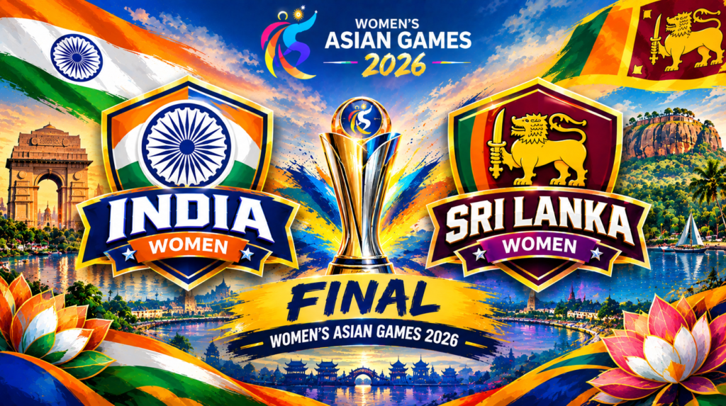 India Women vs Sri Lanka Women, Final, Women's Asian Games 2026