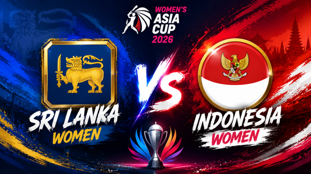 Sri Lanka Women vs Indonesia Women, Match 6, Group B, Women's Asia Cup 2026