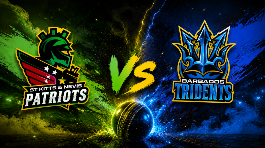 St Kitts and Nevis Patriots vs Barbados Tridents, 23rd Match, Caribbean Premier League 2026 