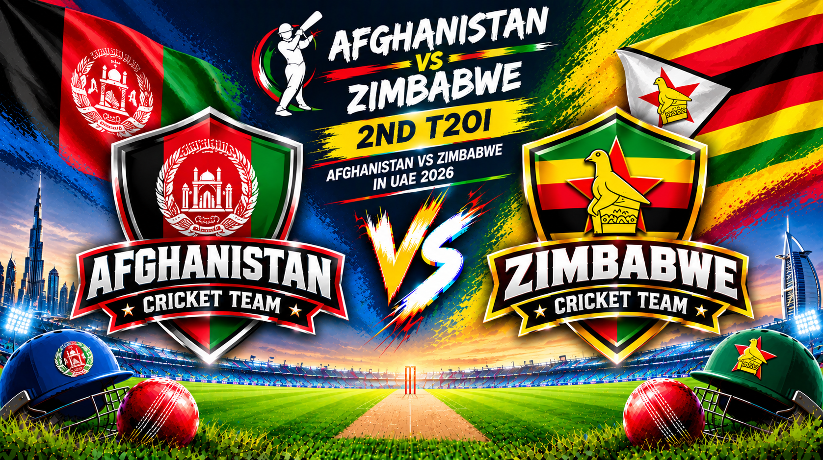 Afghanistan vs Zimbabwe, 2nd T20I, Afghanistan vs Zimbabwe in UAE 2026