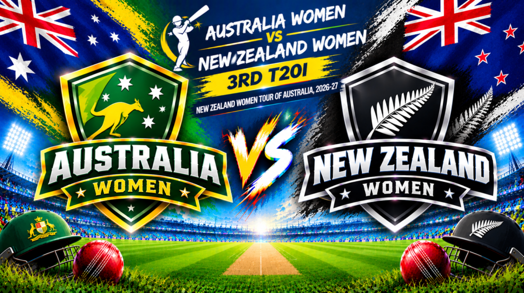 Australia Women vs New Zealand Women, 3rd T20I, New Zealand Women tour of Australia, 2026-27