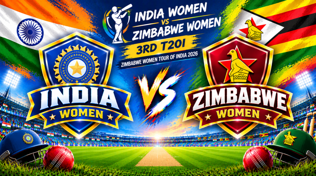 India Women vs Zimbabwe Women, 3rd T20I, Zimbabwe Women tour of India 2026
